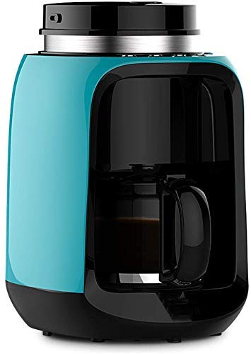 BXU-BG Grano a la Taza de café de la máquina, Filtro Cafetera 6 Copa de Viaje Mini Cafetera con Molinillo de café y la…