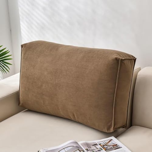 Earnmore Coussin de canapé, Grand Dossier et, Coussin de Taille Confortable pour Lecture Soutien Lombaire pour Sofa