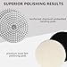 Diamond Polishing Pads Kit, 15 Pieces, 4 Inch, 50-6000 Grits, with Wool Felt Pads, Hook & Loop Backing Pad, M14 Mandrel for Angle Grinder Rotary Polisher Tools