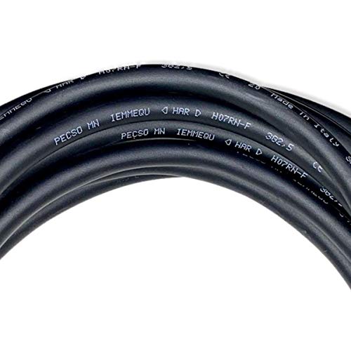 IntuiFlex CEE 230V Camping Kabel Set 10m Gummiverlängerung/Stromkabel + 2x Adapter H07RN-F 3G2,5 IP44 3x2,5 mm 230V 16A IP44 - Schuko Stecker auf CEE Kupplung + CEE Stecker auf Schutzkontakt Steckdose