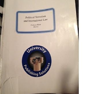 Paperback Political Terrorism and International Law Book