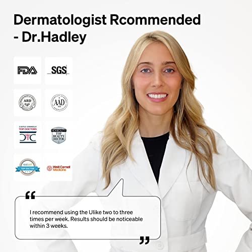 Ulike Laser Hair Removal For Women And Men, Air 3 Ipl Hair Removal With Sapphire Ice-Cooling System For Painless & Long-Lasting Result, Flat-Head Window For Body & Face At-Home Use, White #TOP6