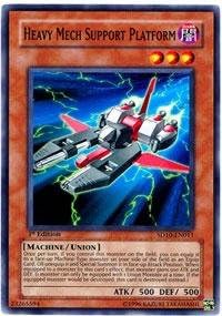 Yu-Gi-Oh - Plataforma de soporte pesado de Mech SD10-EN011 - Estructura de cubierta 10 Revuelta de máquina - 1 edición - Común