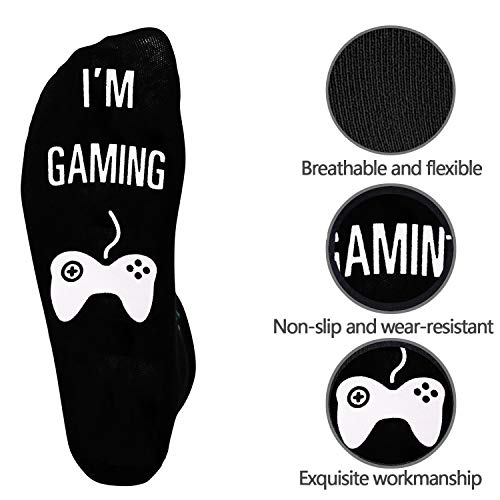 NDLBS Funny Christmas Gifts Novelty Gaming Socks Christmas Stocking Stuffers for Men Teens Boys Kids Him Adult Xmas Gifts - Image 3
