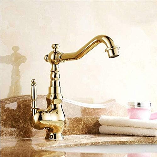 Robinet bassin monotrou en chrome élégant pour une salle de bain moderne et épurée