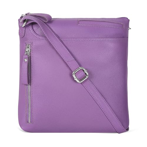 Image of Leather Crossbody Bags for Women - Ladies Sling Handbags - Medium Cross body Purses Handbags - Purses For Women