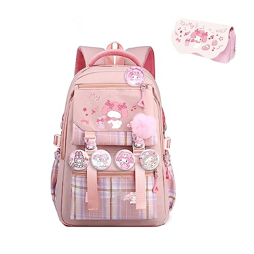 New Cute Backpack Cartoon Backpack Travel Backpacks,Large Capacity Waterproof Backpack for Christmas Gifts (7, A)