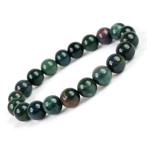 Image of Reiki Crystal Products Certified Natural Crystal Stone Round 10 mm Beads Bracelet for Men and Women | Reiki Charged Gemstone Jewellery Bracelet| Multiple Stone Variants Available