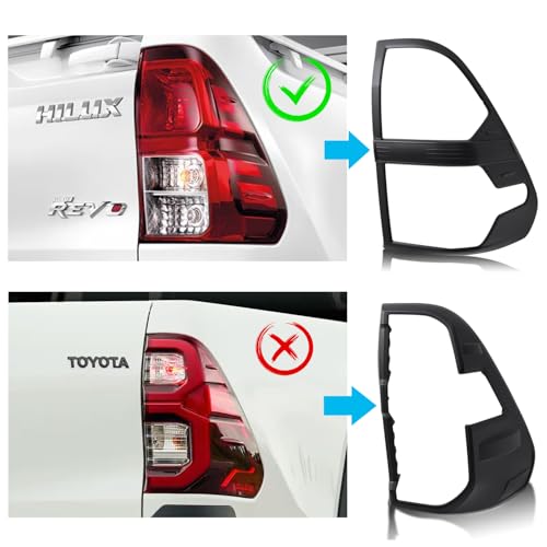 Cache feu arrière Hilux, protégez vos optiques de base avec l'ABS Revo