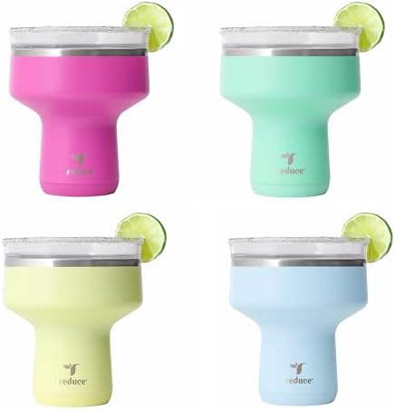REDUCE Saltini 16oz Cocktail Tumbler - Insulated Margarita Tumble...