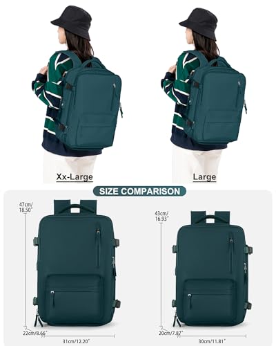 Image of VGCUB Carry on Backpack,Large Travel Backpack for Women Men Airline Approved Gym Backpack Waterproof Business Laptop Daypack