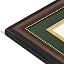 Mahogany (Green & Gold mat)