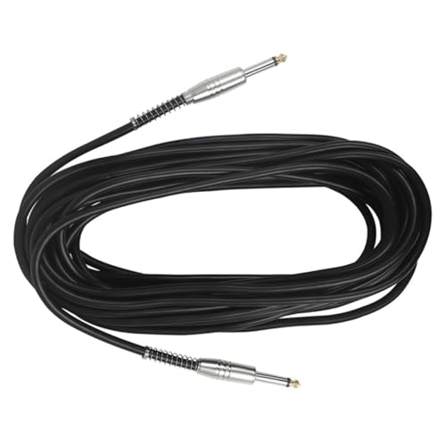 COSMEVIVI Guitar Effect Cable 6.35mm Audio Patch Cable for Effects Pedals Amplifiers Bass Effector
