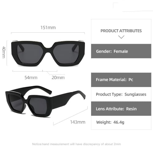 Neue 2025 Vintage Quadrat Sonnenbrille Frauen Männer Breite Bein Großen Rahmen Sonnenbrille Schwarz Grün Shades UV400