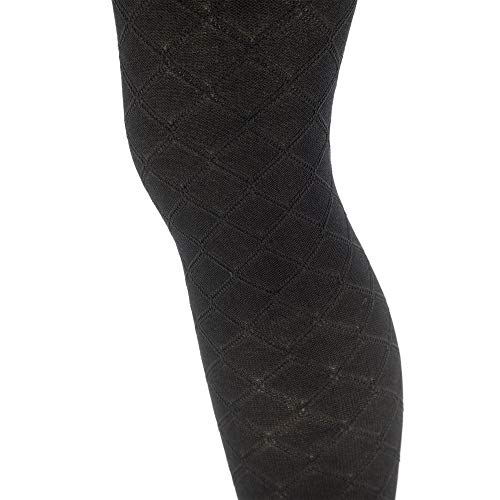 Image of GOLDTOE Women's Semi Blackout Diamond Fashion Tights, 1 Pair