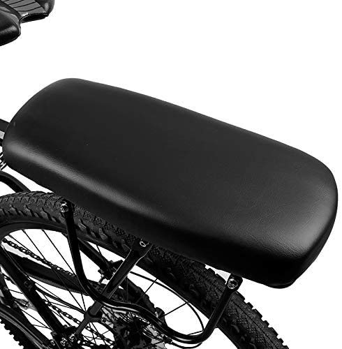 Bike Rear Seat Cushion Safety Bicycle Thickening Adult Children's Pad Shockproof, Universal Outdoor Bike Parts Accessories Rear Seats Easy to Install and Clean (B)
