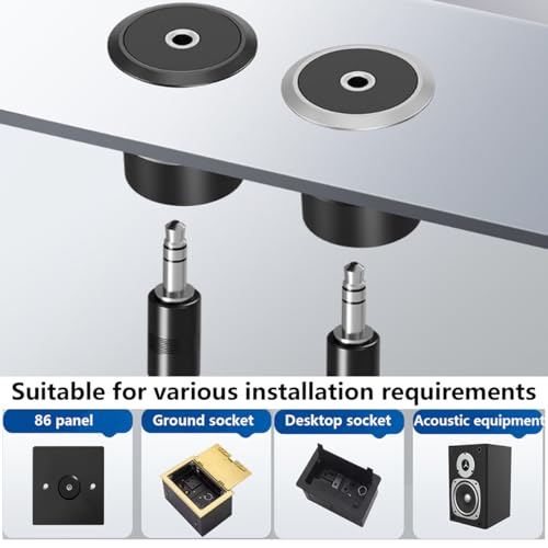 Adaptador Stereo Jack 3.5mm TRS Hembra a Hembra x2 miniatura 3
