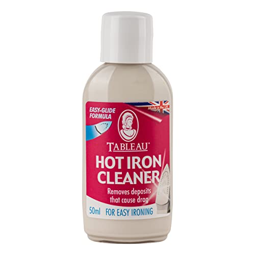 Tableau Hot Iron Cleaner, Removes Sticky Deposits for Better Ironing, 50ml