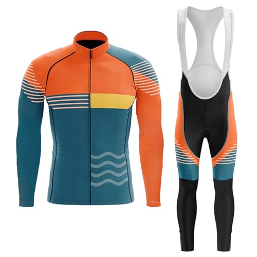 Ensemble cyclisme homme respirant à séchage rapide pour le confort sur route