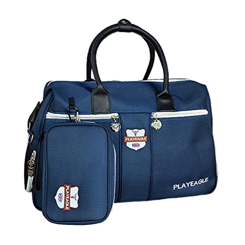 UJEAVETTE Golf Clothing Bag Boston Bag with Separate Shoes Store Area with Mini Pouch UJEAVETTE Golf Clothing Bag Boston Bag with Separate Shoes Store Area with Mini Pouch