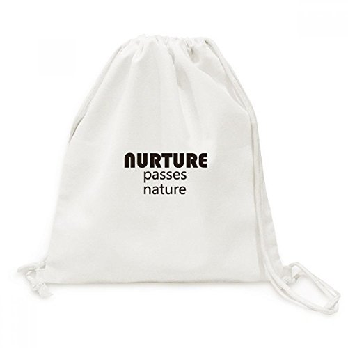 Sac de shopping Nurture Nature toile cordon sacoche voyage