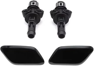 ヘッドランプ洗浄 For For AVENSIS T25 2006-2008 | 前部 ヘッドライト ウォッシャー ノズル ポンプ ヘッドライト 洗浄 水 スプレー ジェット カバー キャップ