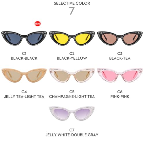 Lunettes œil de chat légères anti-éblouissement pour petits visages - 7