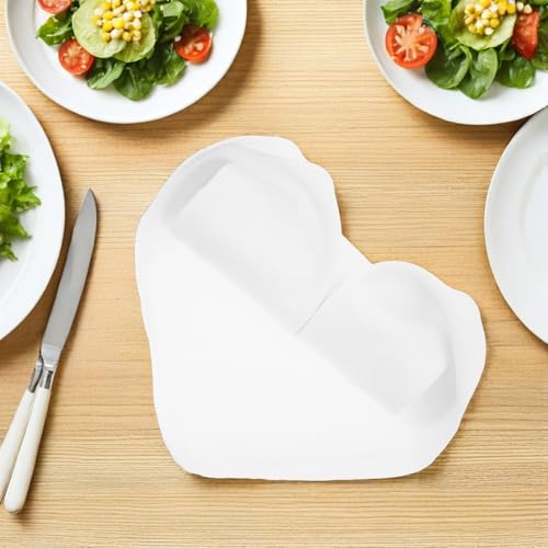 12 serviettes en polyester blanches pour décoration de table et banquet élégant