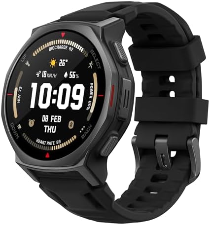 Amazfit T-Rex 3 Pro Montre Connectée Outdoor 44mm – Écran AMOLED ...