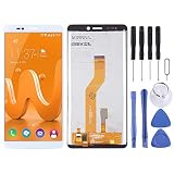 Alta calidad ya estrenar. Nueva pantalla LCD y conjunto completo de digitalizador for Wiko Jerry 3 (negro) Grasschen (Color : White)