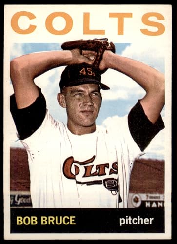 1964 Topps #282 Bob Bruce Houston Colt 45s (Baseball Card) VG/EX+ Colt 45s