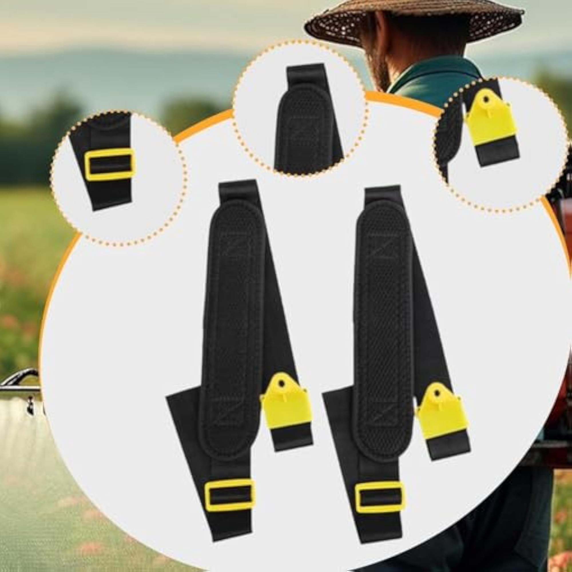 Comfortable Replacement Shoulder Straps for Backpack Sprayer