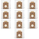 PIGUOAT 10 Pack T8 Bags Fit for Ecovacs DEEBOT OZMO T8 AIVI T8 Max and T8 Series/N8 Pro Plus/ N8 Pro/N10 Plus Robot Vacuum, Fit for Yeedi Vacuum