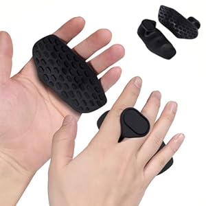Anti-Slip Workout Grips – Ergonomic Rubber Hand Protector Gloves for Weight Lifting, Pull-Ups, Gym Training and Exercise, for Men and Women