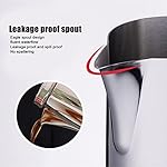 Stovetop Maker, Coffee Maker, Induction Heating Moka Pot Stovetop Coffee Maker, Stainless Steel Italian Coffee Machine for Home (500ml) - Image 5