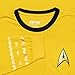 Mad Engine Adult Star Trek Long Sleeve Halloween Costume T-shirt Spock Captain Kirk Engineering Cosplay