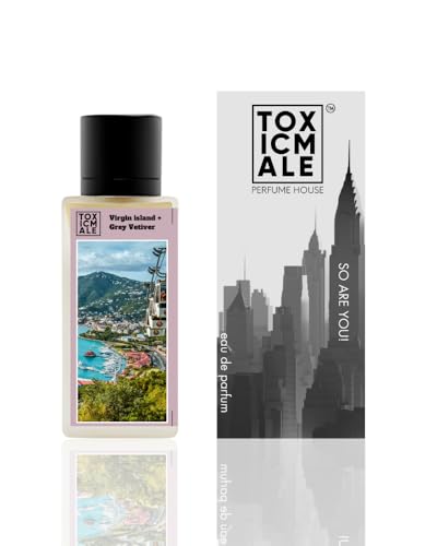 Image of TOXICMALE Virgin island + Grey Vetiver | Perfect Long lasting Men's perfume for Office | perfumes for men | Gift for him | TMA39 | 50 ml perfume | TM Perfume House