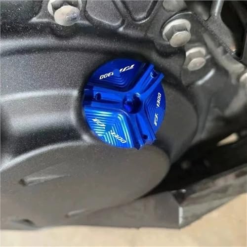 Bouchon de remplissage d'huile FJR1300 en aluminium CNC taillé dans la masse - 4