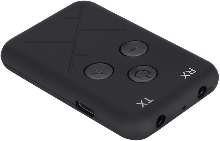 Wendry Bluetooth Receiver Transmitter,RXTX10 Bluetooth Audio Volume Control Built-in Battery Receiver Transmitter,Fast Daten