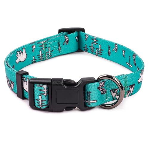 COSYHOMELONDON Dog Collar for Small Dogs Cute Small Medium Large Dog Pet Collar, with Patterns