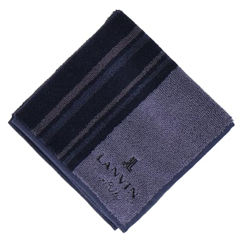 タオルハンカチ メンズ ハンカチタオル ハンドタオル 17606015 タオルハンカチ 男性 17606015B ネイビー[B]