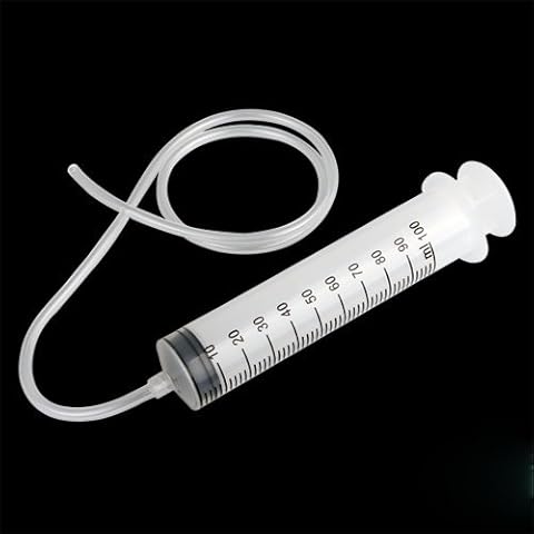 Karlling Large Syringe for Nutrient Measuring 80cm Handy Tube Cover