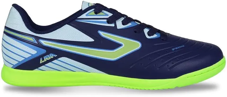 Chuteira Topper Liga Fsal Marinho/Branco/Verde,44