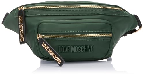 Sac banane femme Love Moschino vert petit sac de ceinture tendance