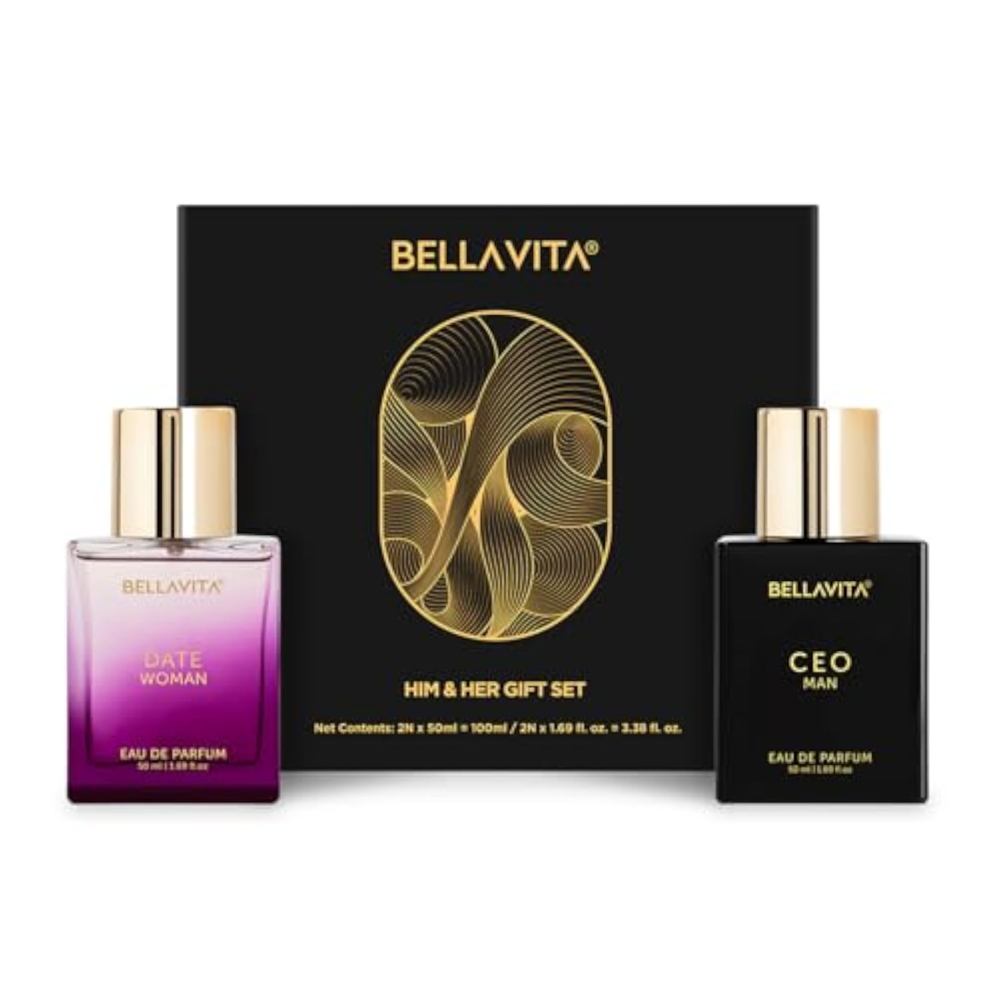 CEO Man & Date Woman Gift Set, Long Lasting EDP