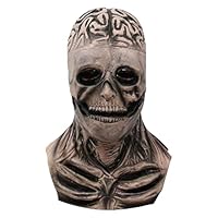 Qyljeiwred Halloween Skull masks, Realistic Scary FullHead Skull masks For Adult, Scary Halloween Latex masks, Halloween masks Costume Party Cosplay Props