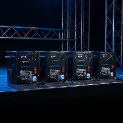Máquina de Chispas Frías Novastra Stage Spark 2x750W DJ miniatura 6