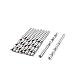 New Lon0167 HSS Straight Featured drill hole 6mm reliable efficacy Twist Head 90mm Long Drill Bit Silver Tone 10PCS(id:6d7 f5 cd 33d)