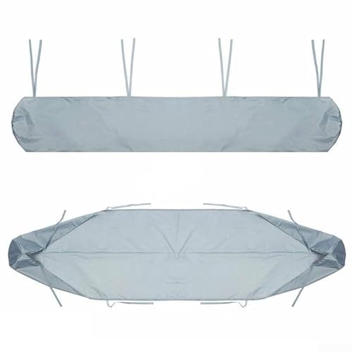 Copertura impermeabile per tende da sole retratte, mantiene la tenda al sicuro dagli elementi, facile da pulire e mantenere (4 m grigio)