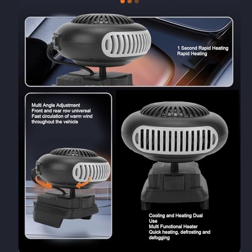 Calefactor Eléctrico Portátil a Batería 170W miniatura 4